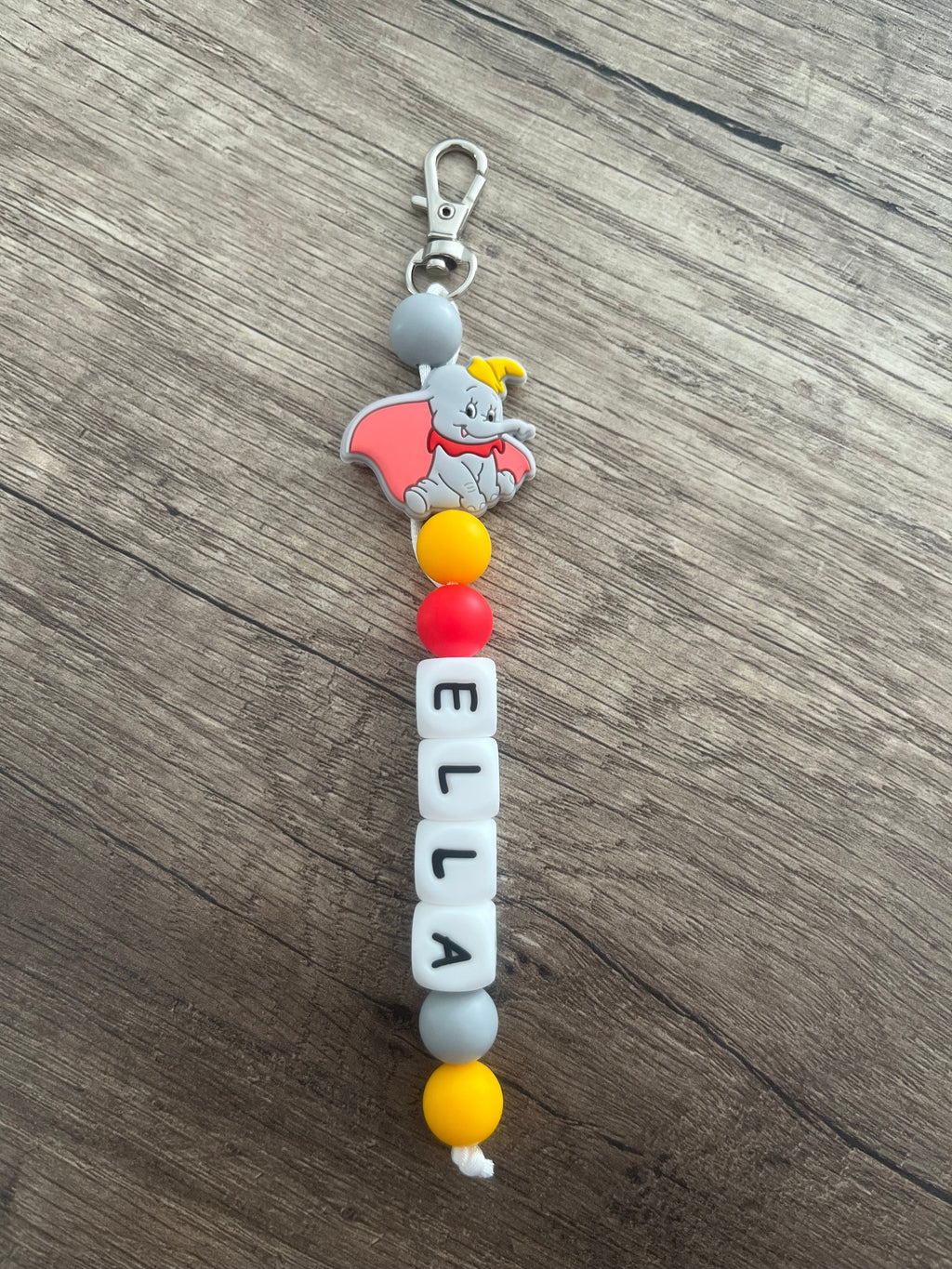 Porte-clés personnalisé Lapin Pan Pan KidCreationArtisanat