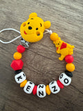 Attache tétine Disney Winnie l'Ourson personnalisée