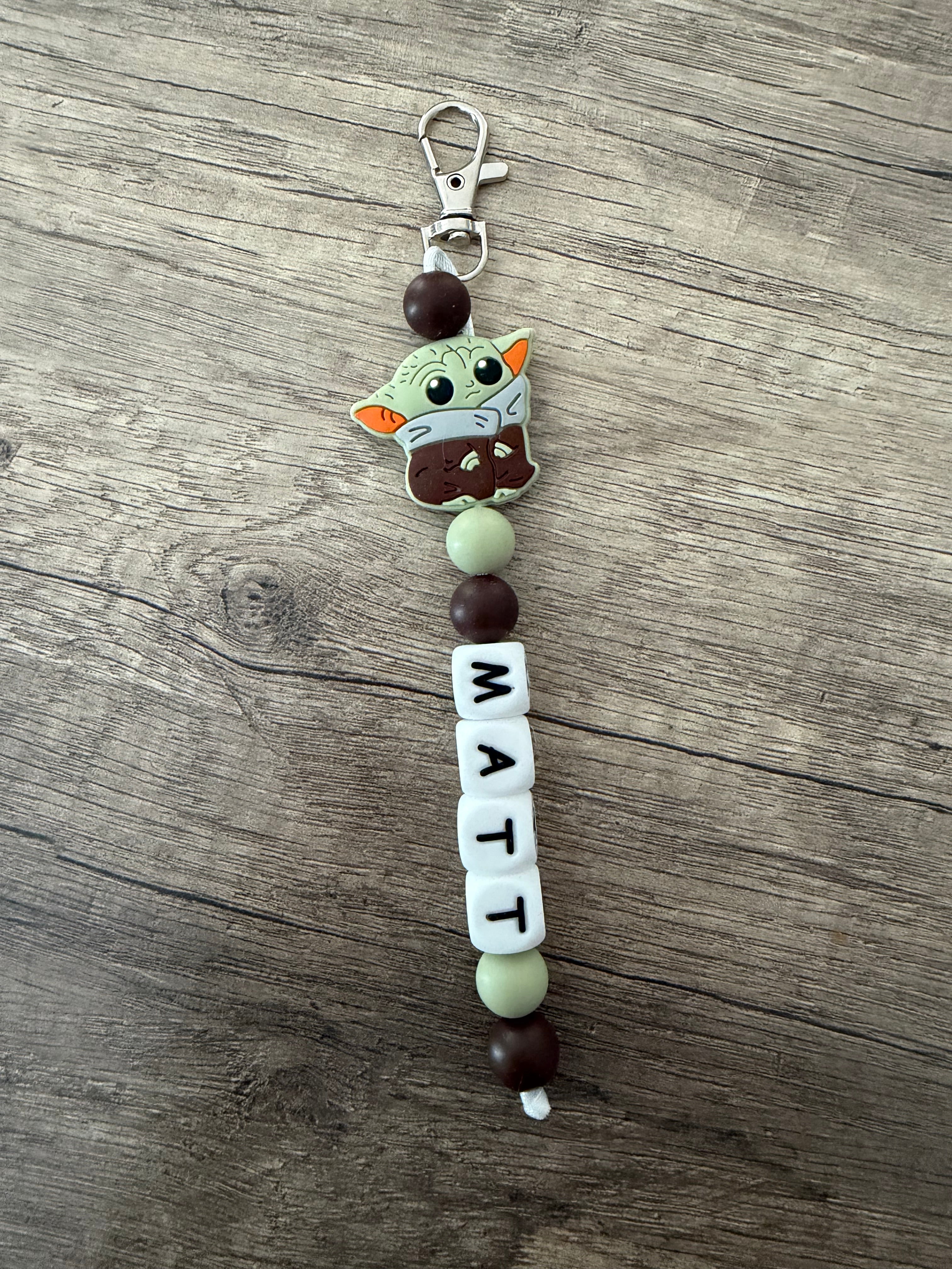 Porte-clés personnalisé thème Star Wars Yoda