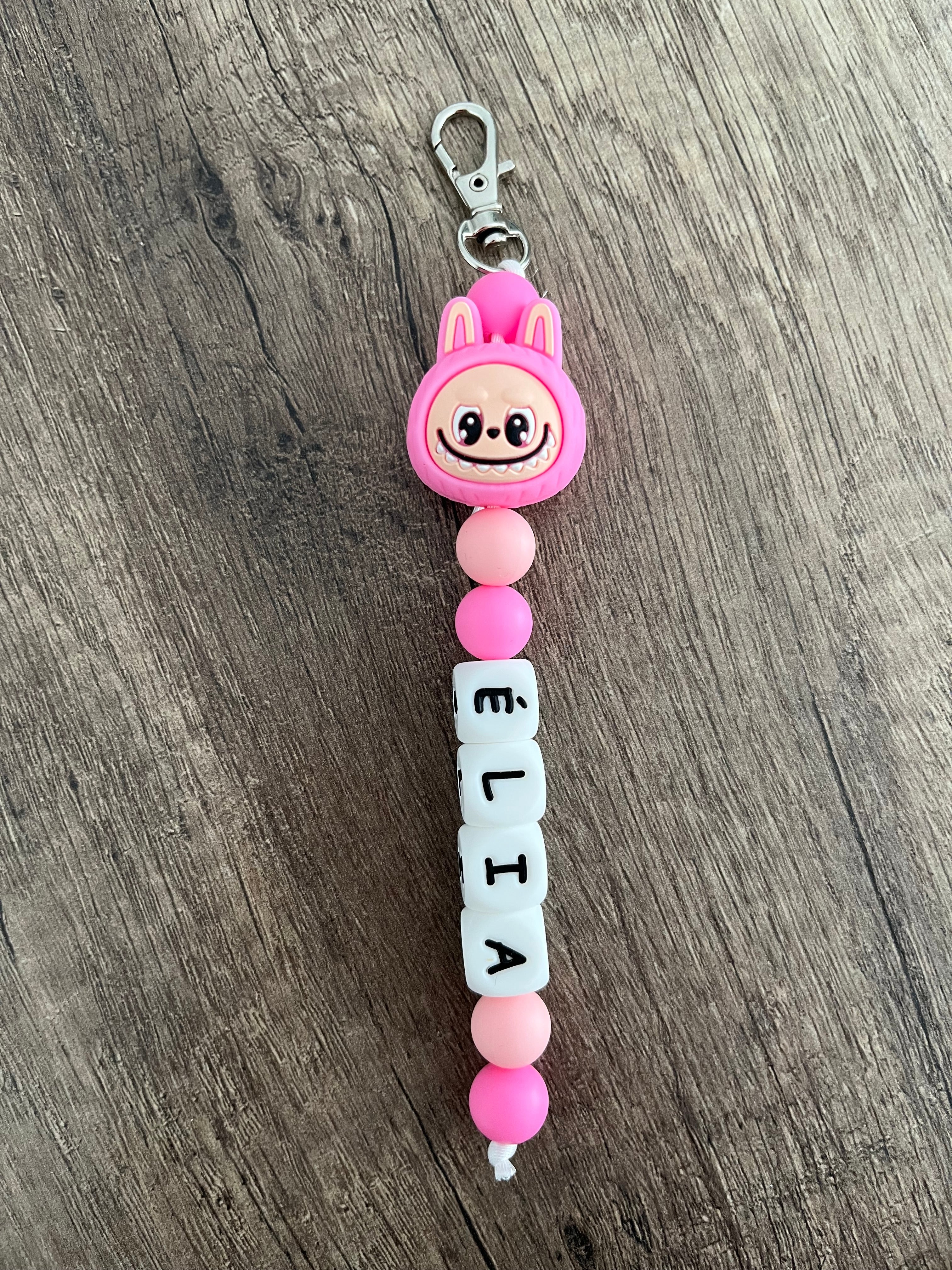 Porte-clés personnalisé LABUBU créature monstre KidCreationArtisanat