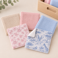 Lot cotons lavables bébé en gaze de coton – Lot de 5