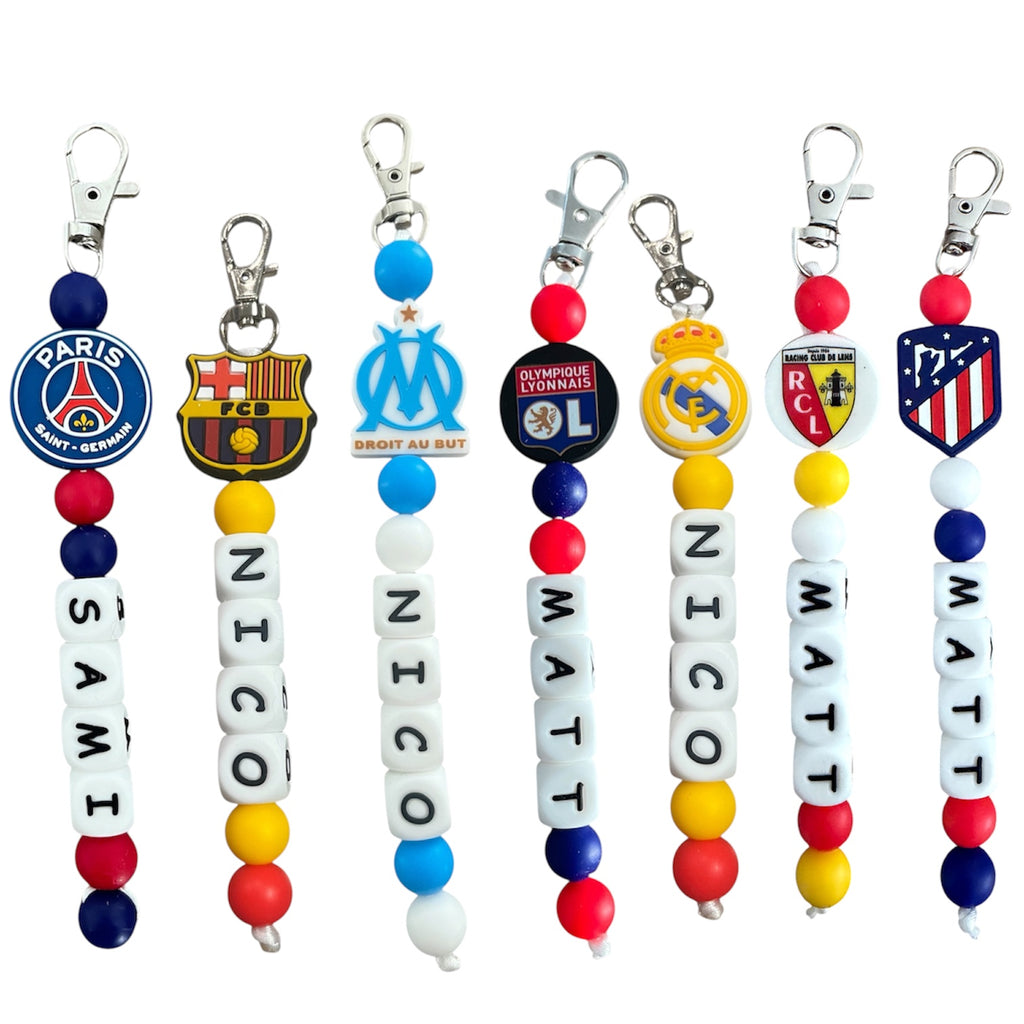 Porte-clés personnalisés club football