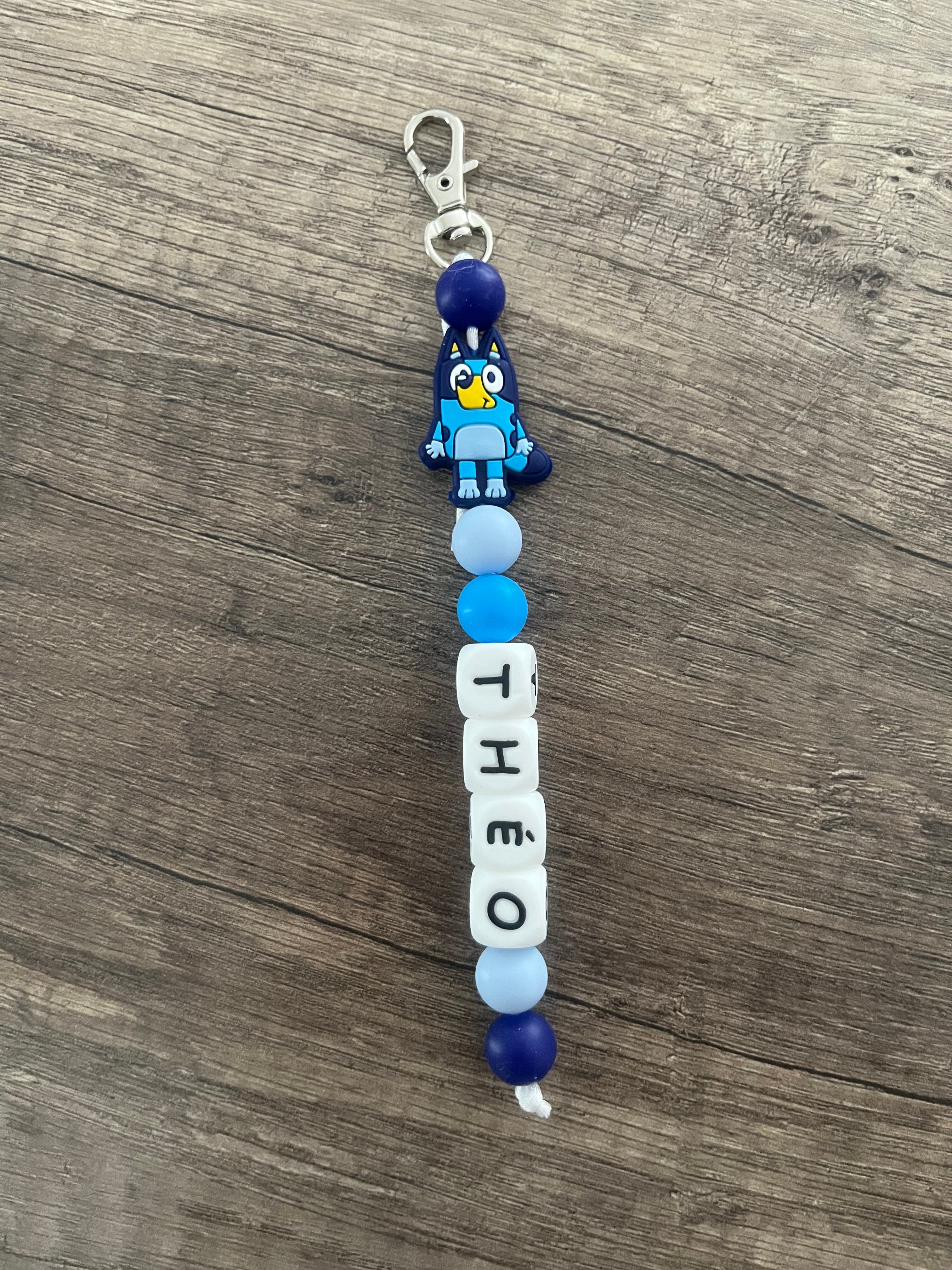 Porte-clés personnalisé Bluey KidCreationArtisanat