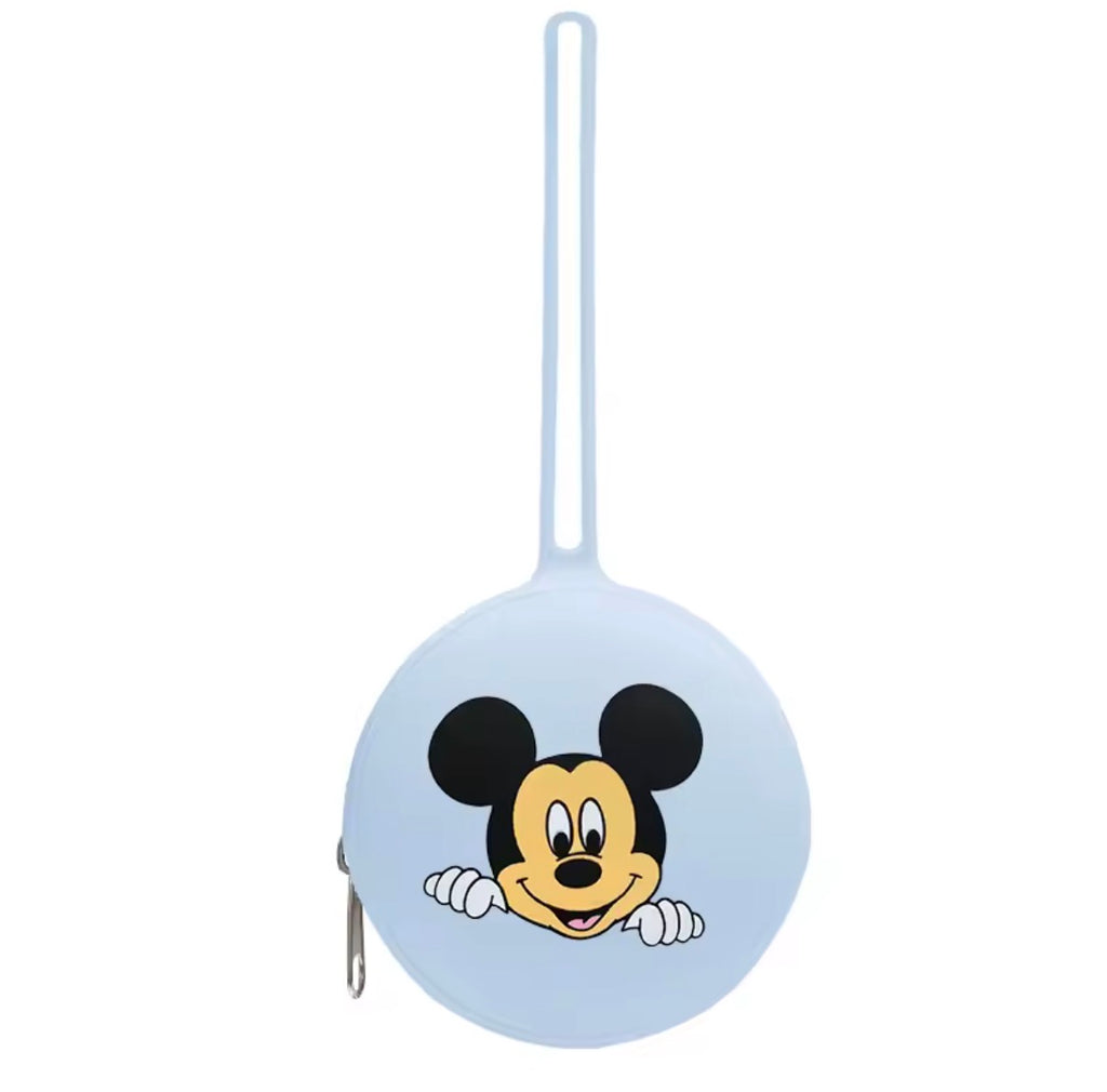 Étui à tétine Disney en silicone – Mickey, Minnie & Simba