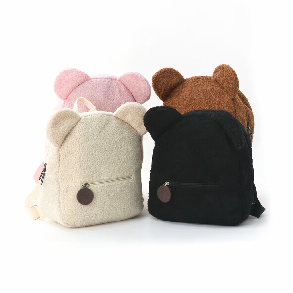 Sac à dos Ourson Teddy Rose personnalisé