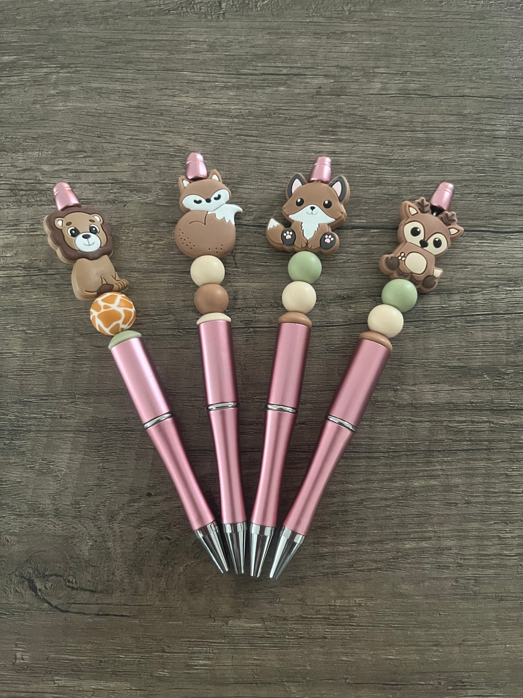Stylos personnalisés Animaux avec perles