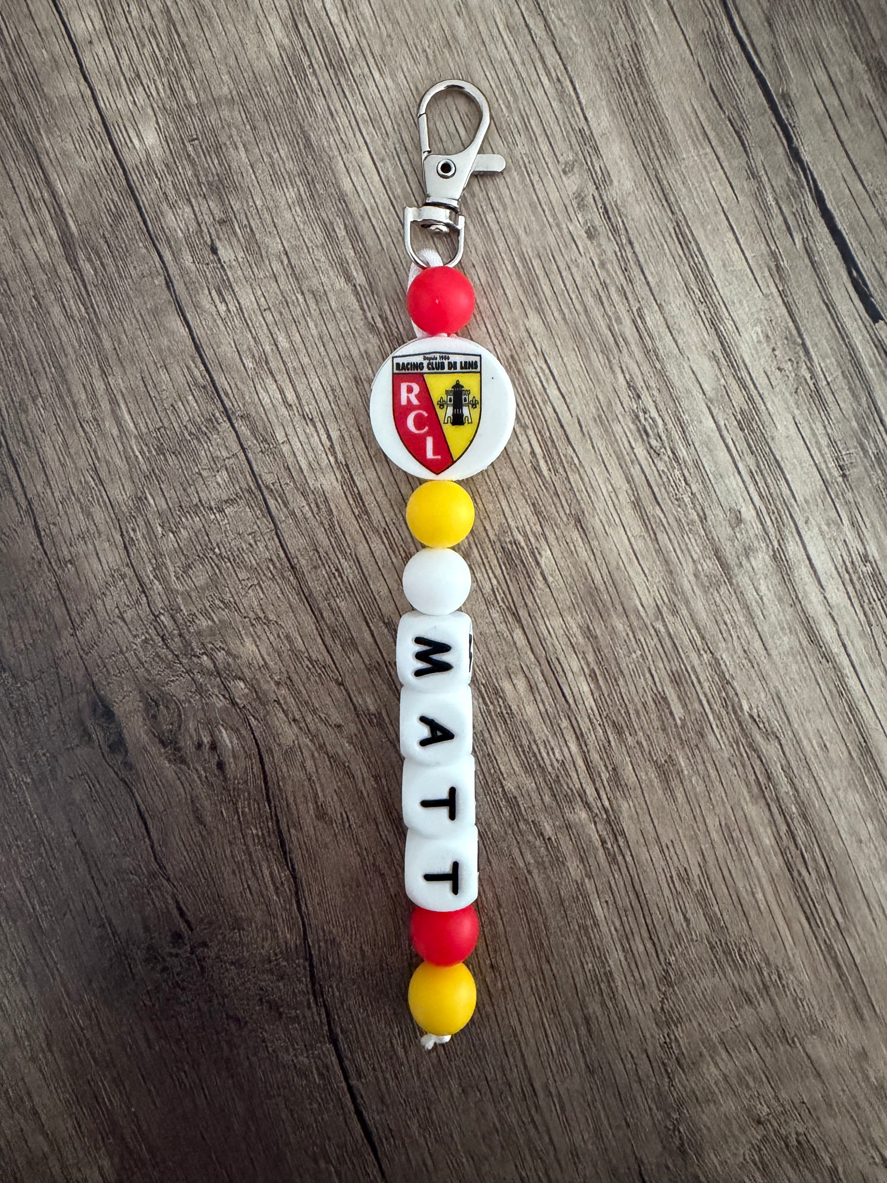 Porte-clés personnalisés club football