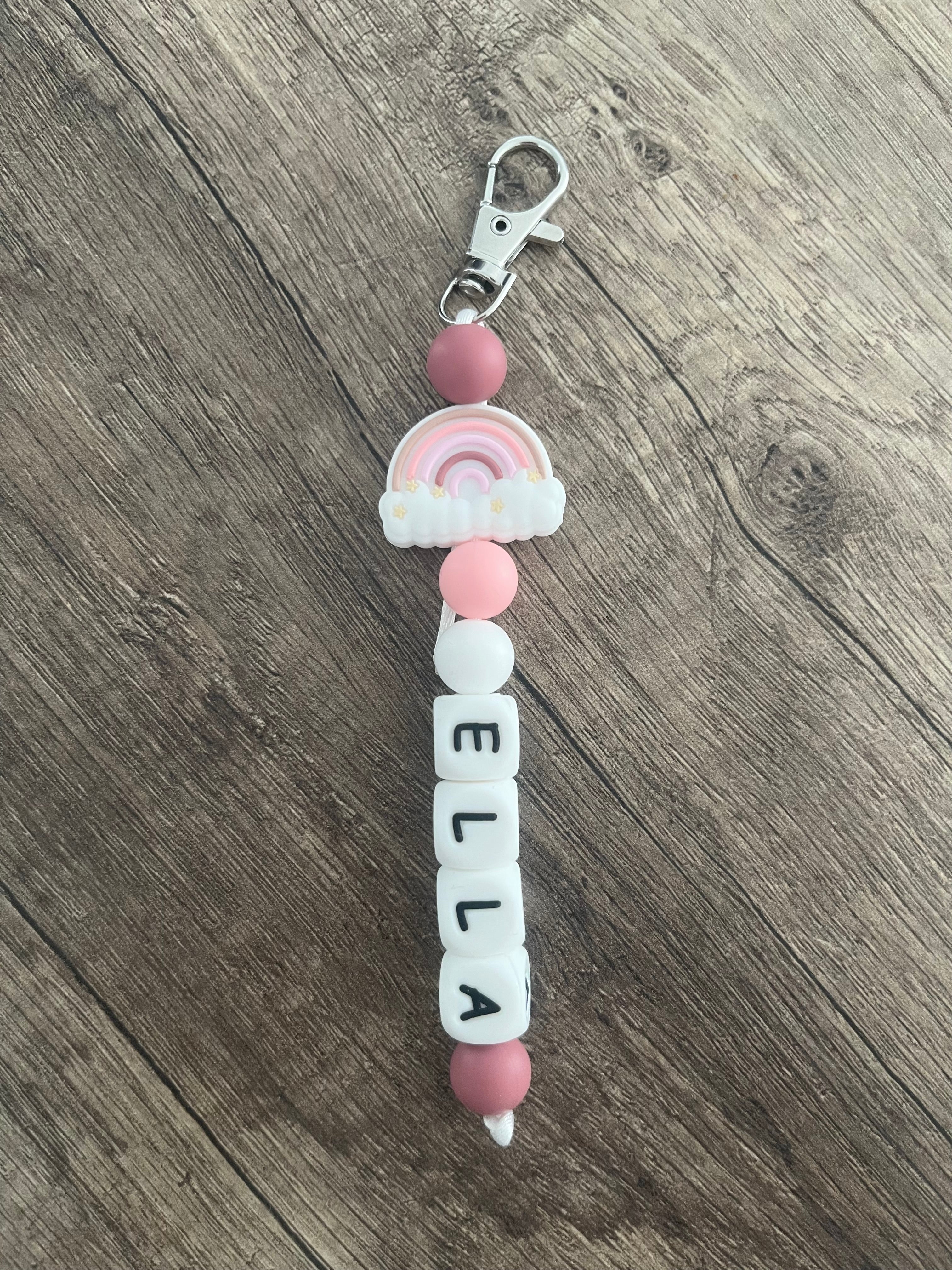 Porte-clés personnalisé Arc en Ciel