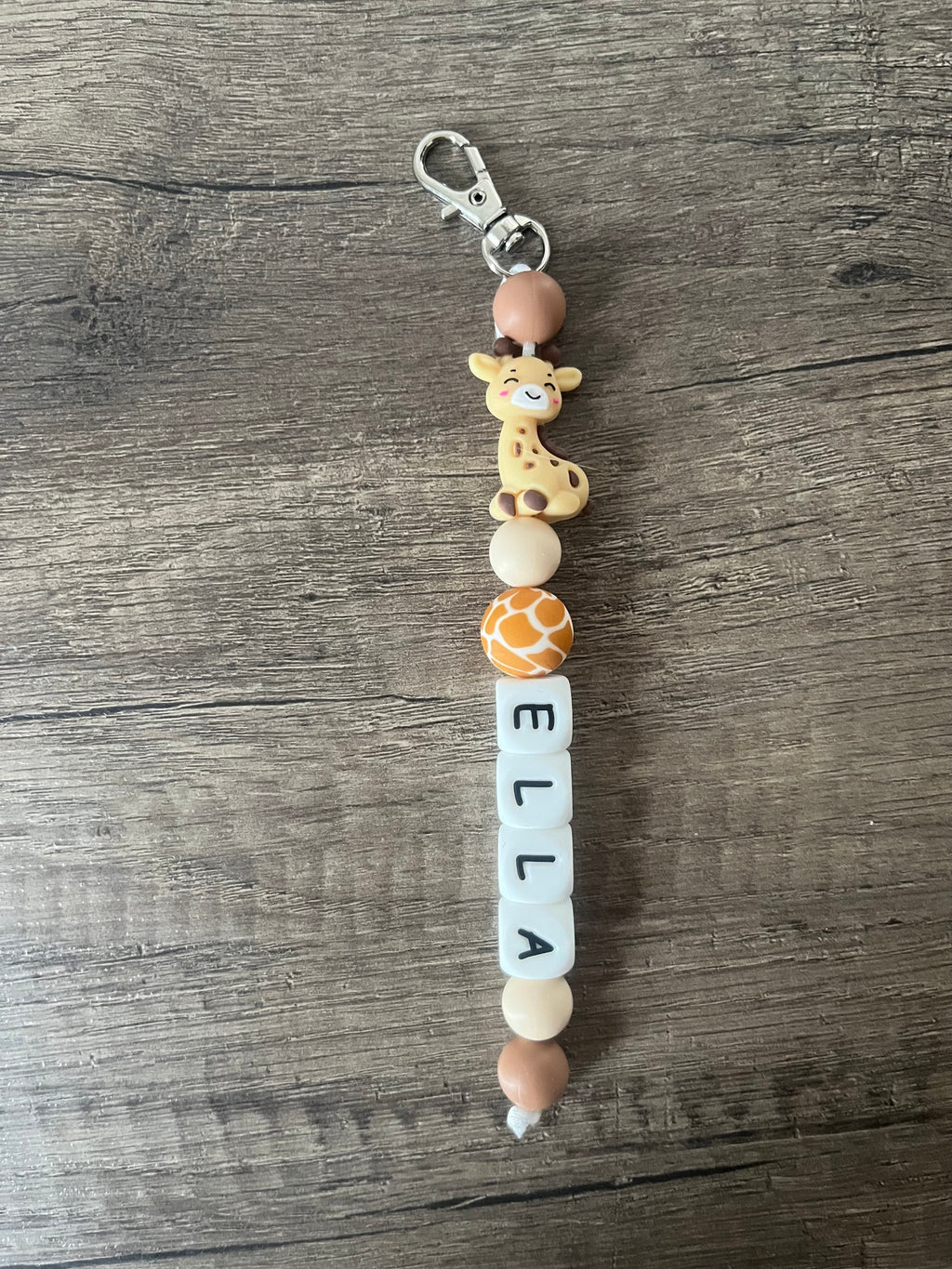 Porte-clés personnalisé Girafe 3D KidCreationArtisanat