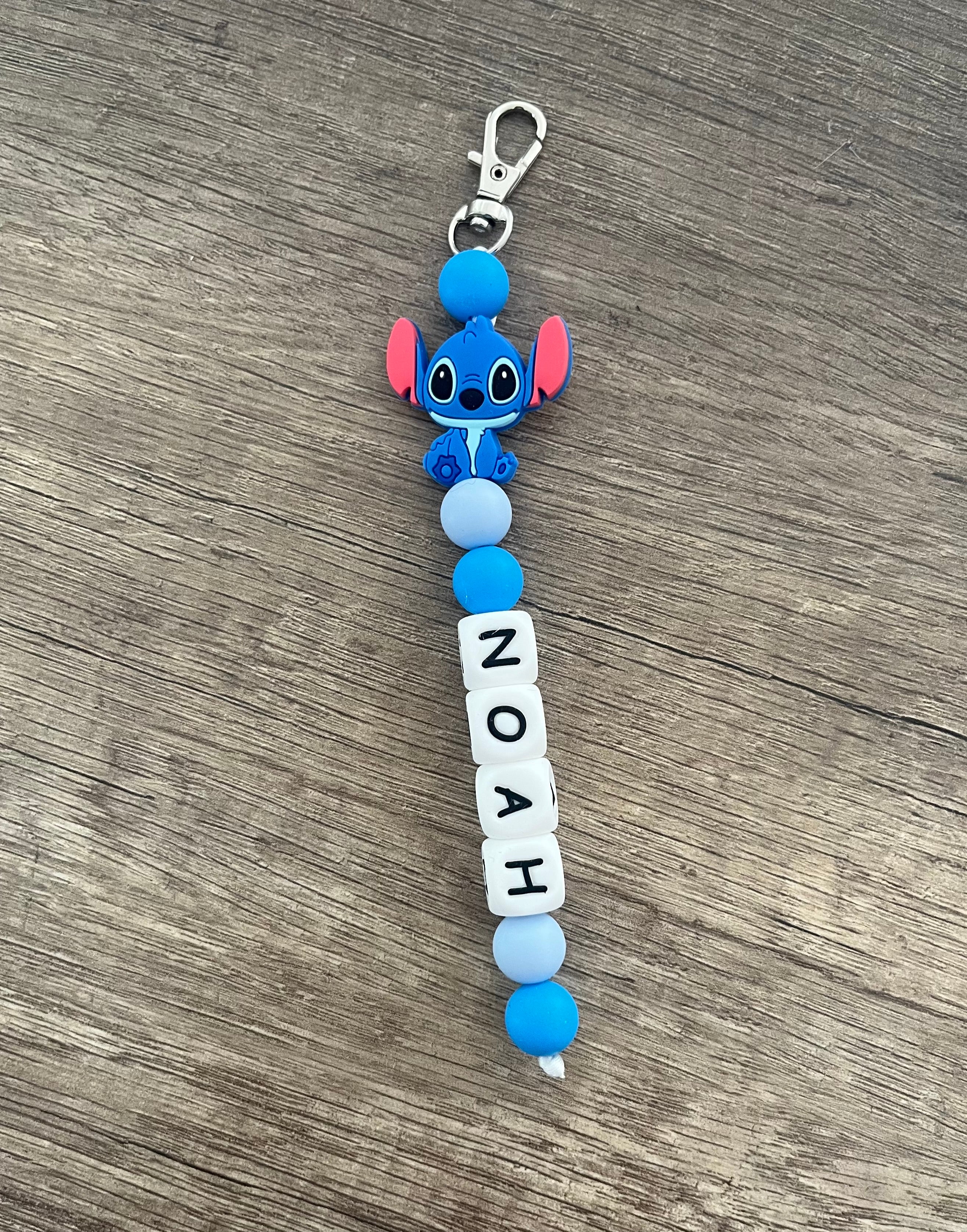 Porte-clés personnalisé thème Stitch