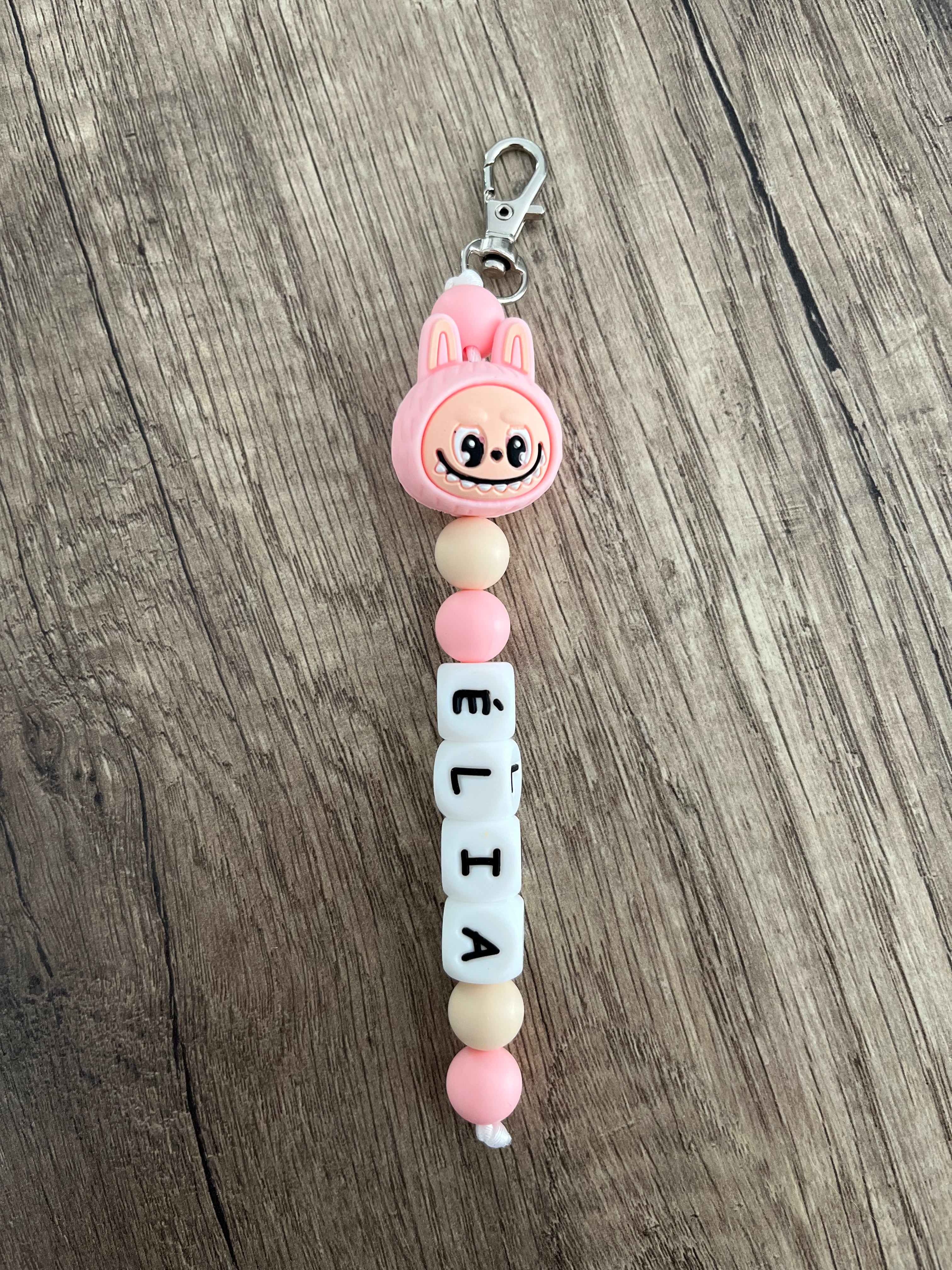 Porte-clés personnalisé LABUBU créature monstre KidCreationArtisanat