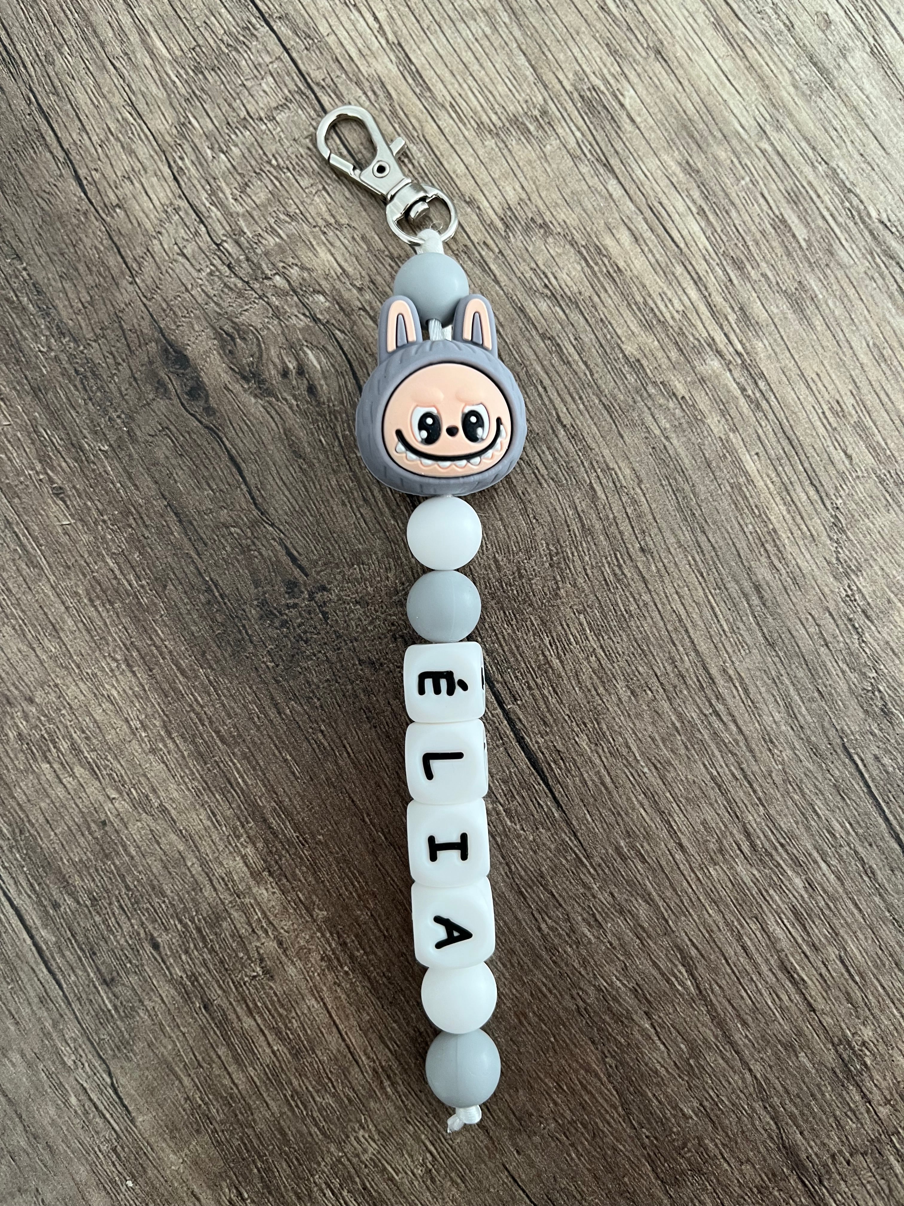 Porte-clés personnalisé LABUBU créature monstre KidCreationArtisanat