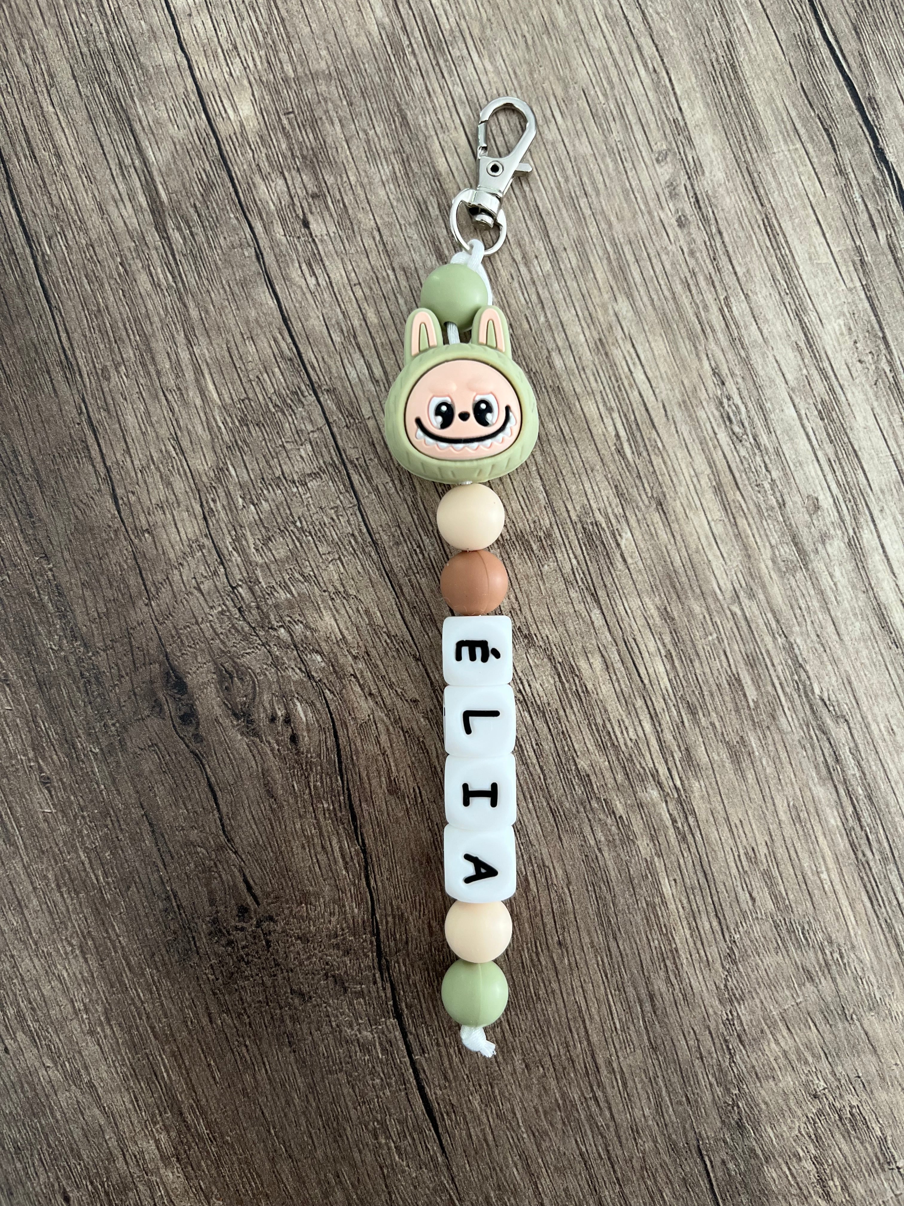 Porte-clés personnalisé LABUBU créature monstre KidCreationArtisanat