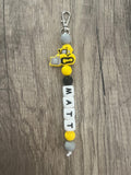 Porte-clés personnalisé Tracteur Bulldozer KidCreationArtisanat