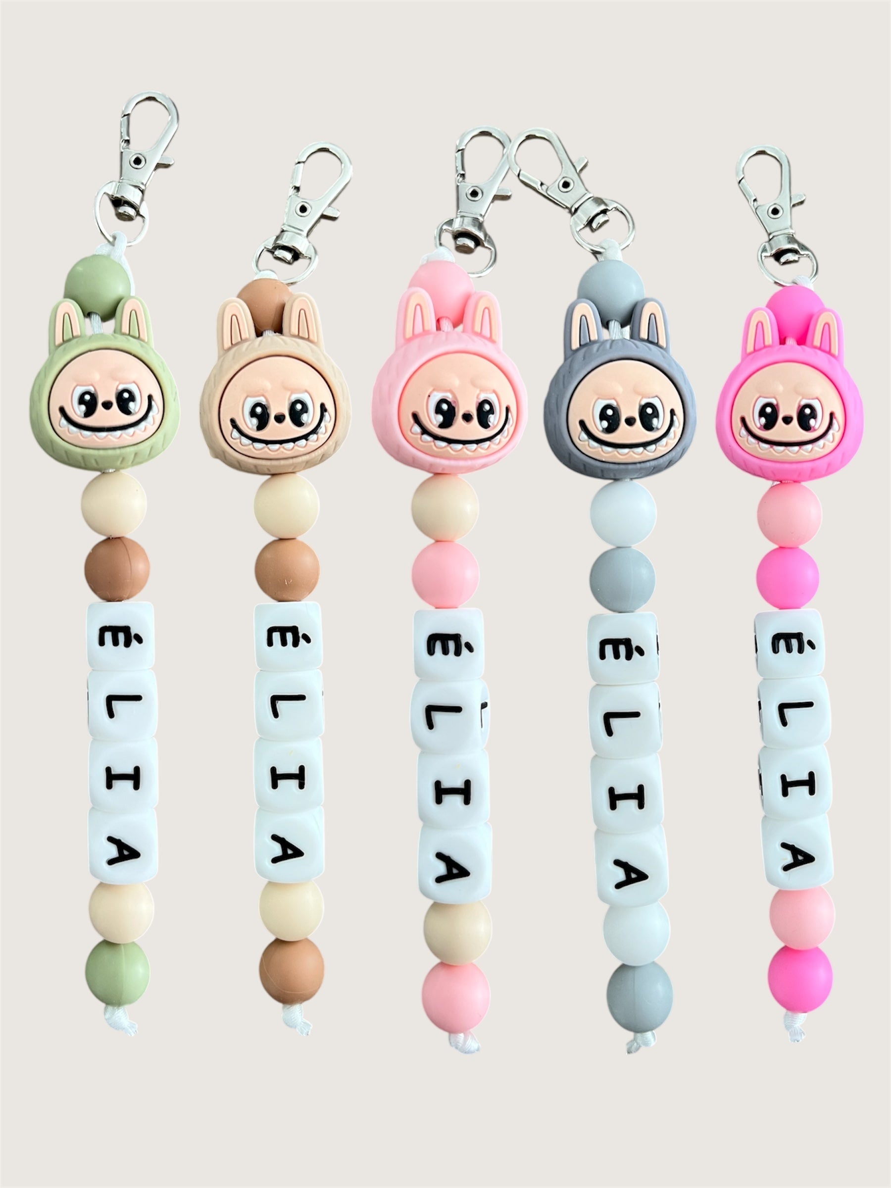 Porte-clés personnalisé LABUBU créature monstre KidCreationArtisanat