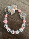 Attache tétine Disney Lapin Pan Pan personnalisée KidCreationArtisanat
