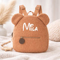 Sac à dos Ourson Teddy camel personnalisé