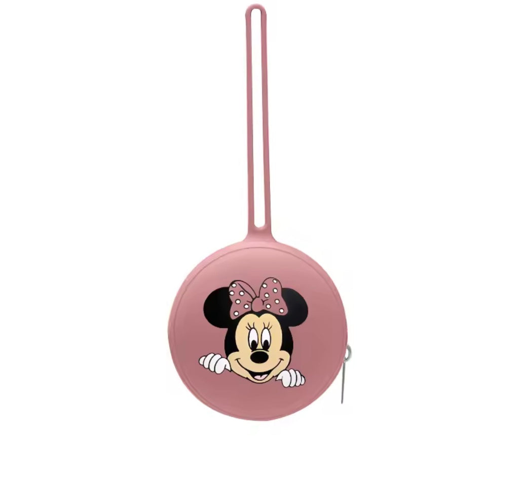 Étui à tétine Disney en silicone – Mickey, Minnie & Simba