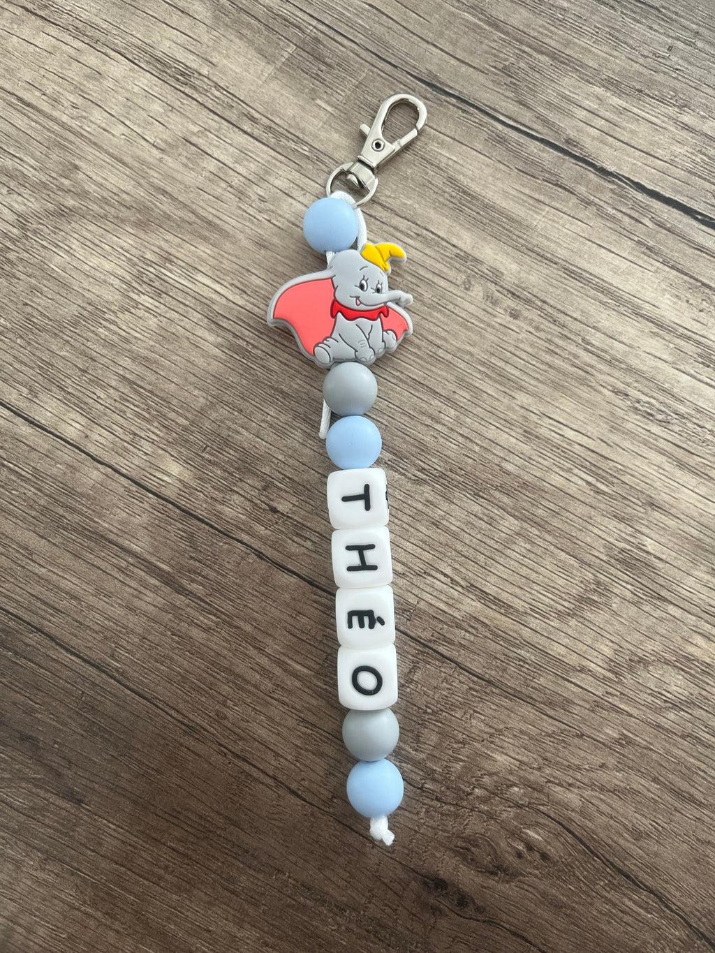 Porte-clés personnalisé Lapin Pan Pan KidCreationArtisanat