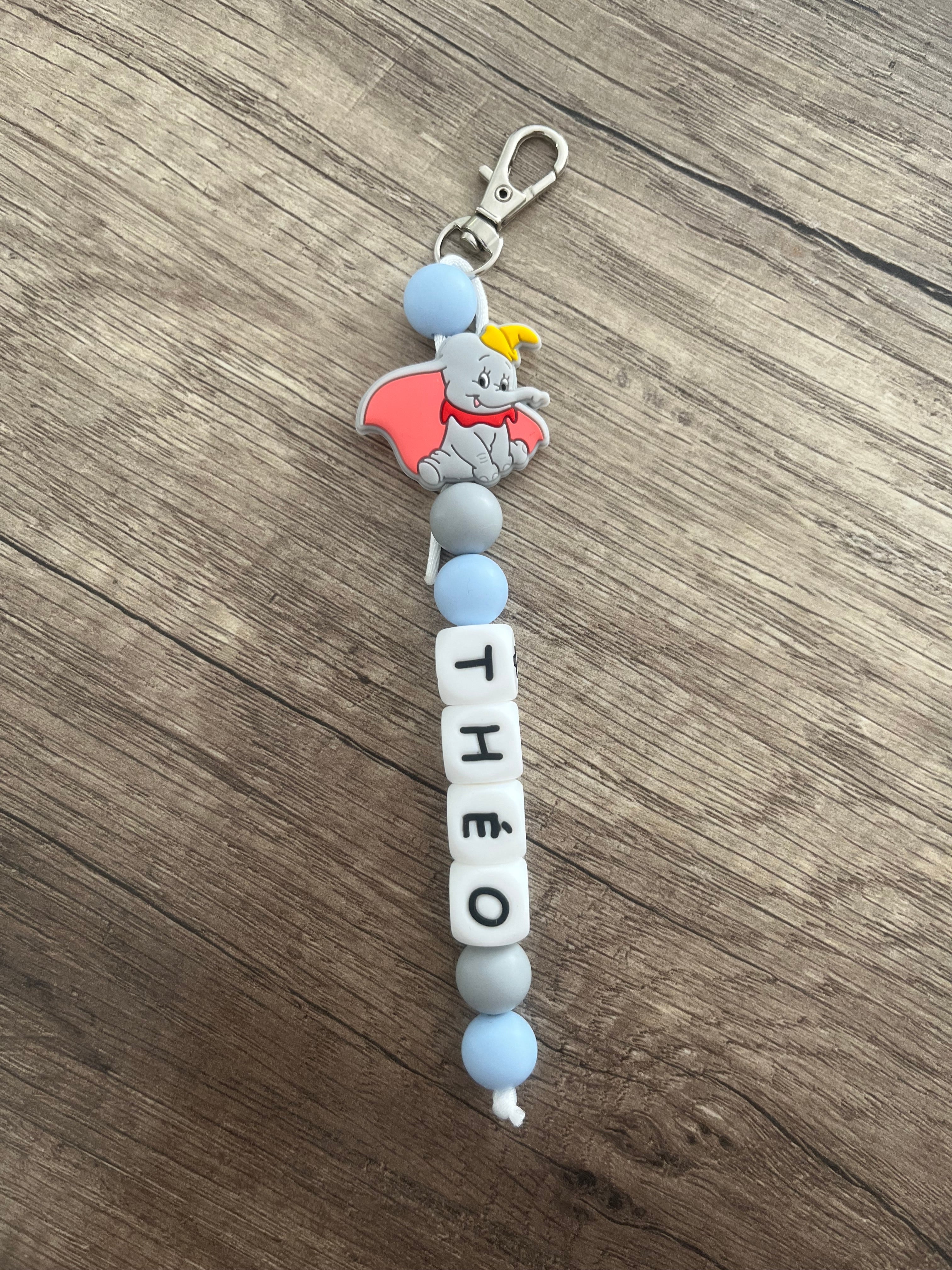 Porte-clés personnalisé Lapin Pan Pan KidCreationArtisanat