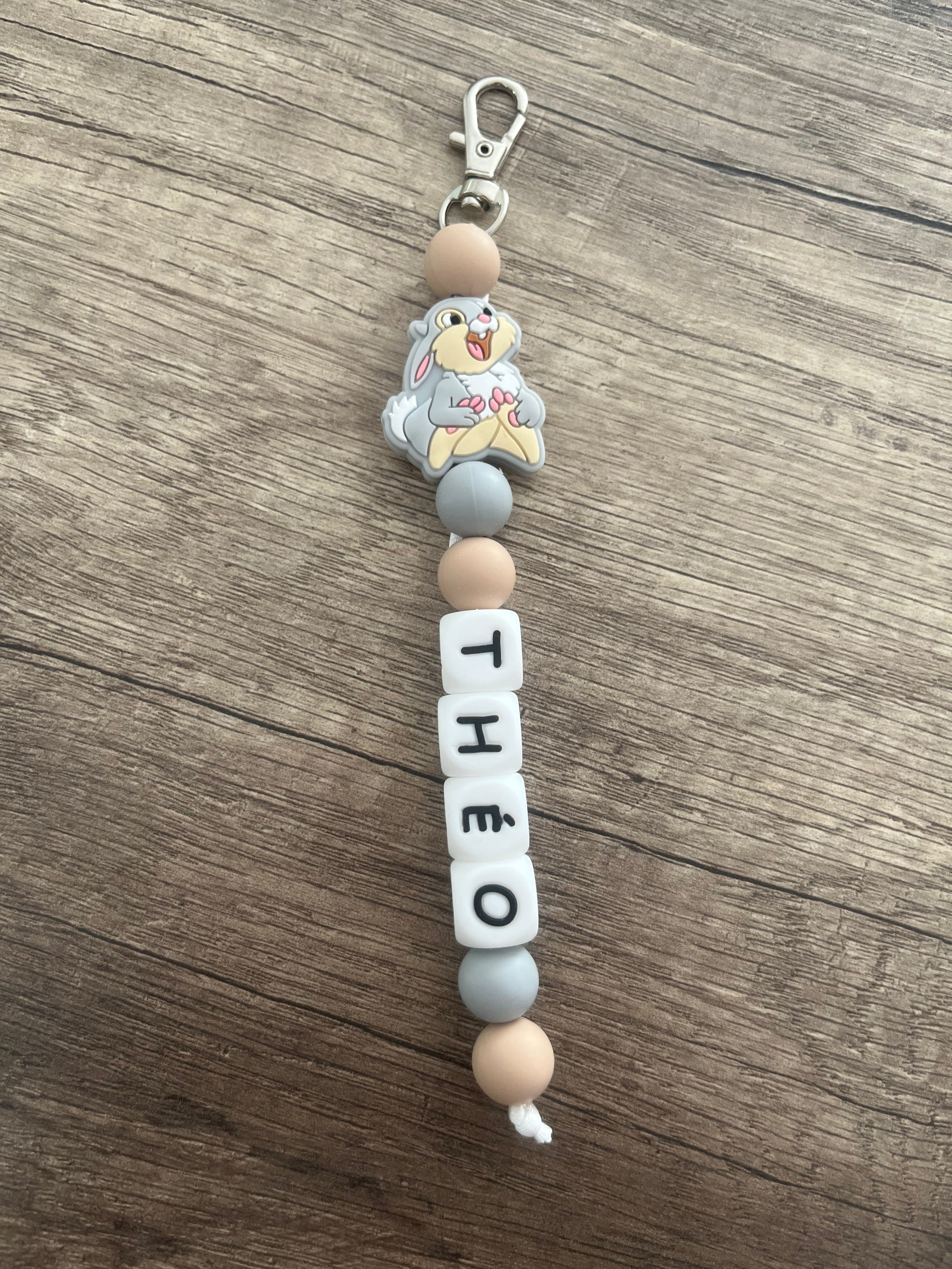Porte-clés personnalisé Pan Pan KidCreationArtisanat