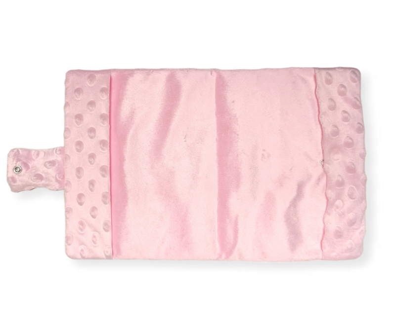 Protège carnet de santé bébé rose personnalisé avec motif