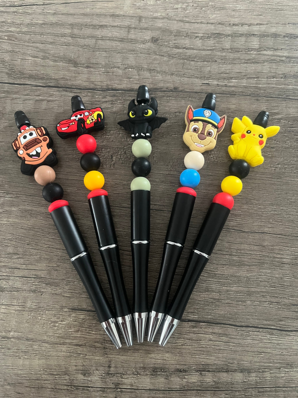 Stylos personnalisés personnages dessins animés