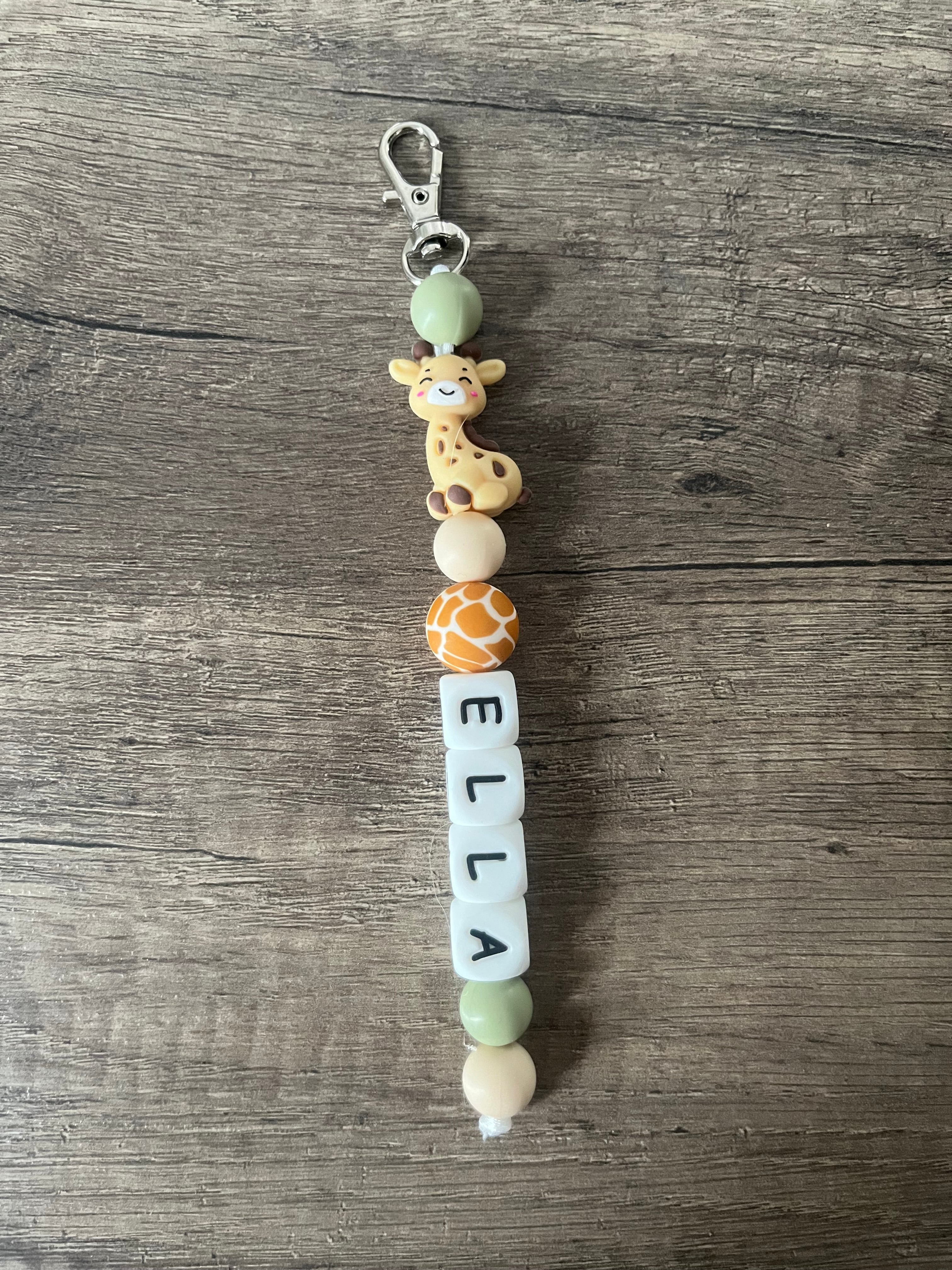 Porte-clés personnalisé Girafe 3D KidCreationArtisanat