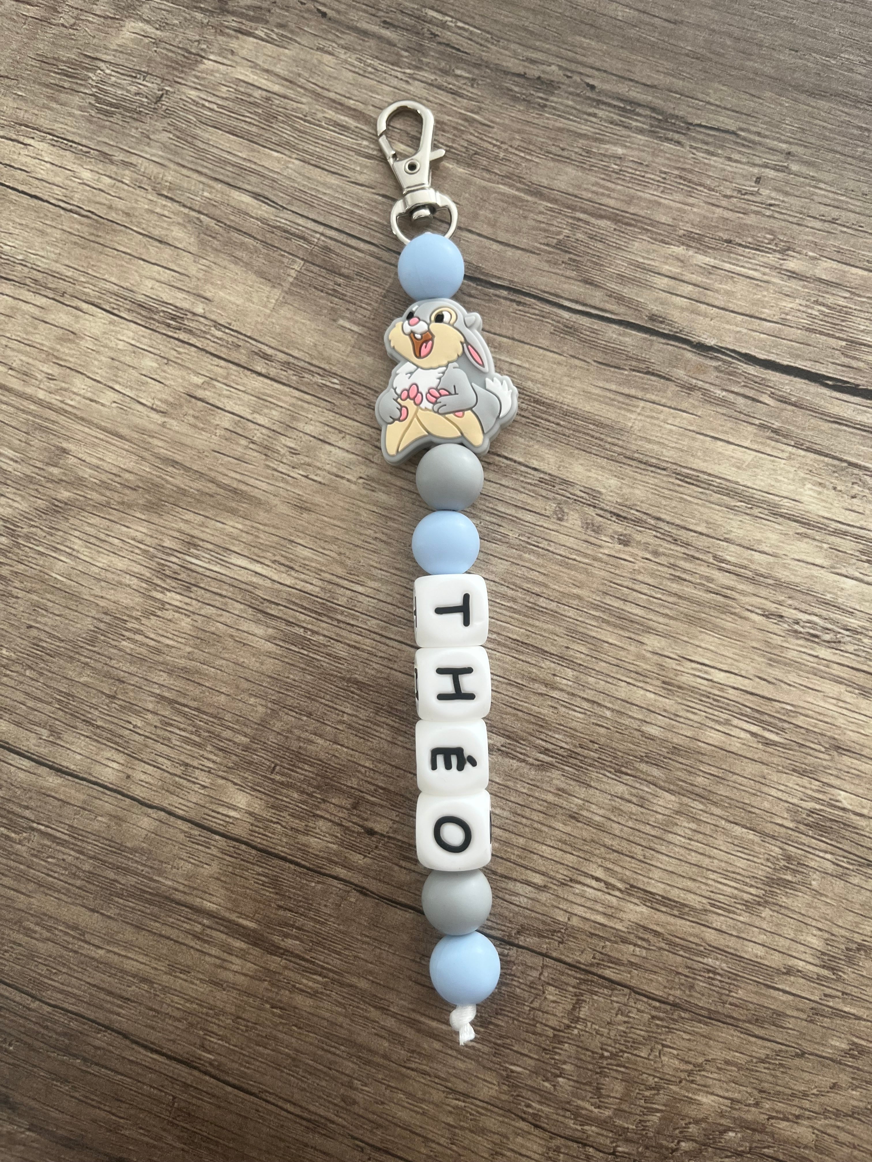 Porte-clés personnalisé Pan Pan KidCreationArtisanat