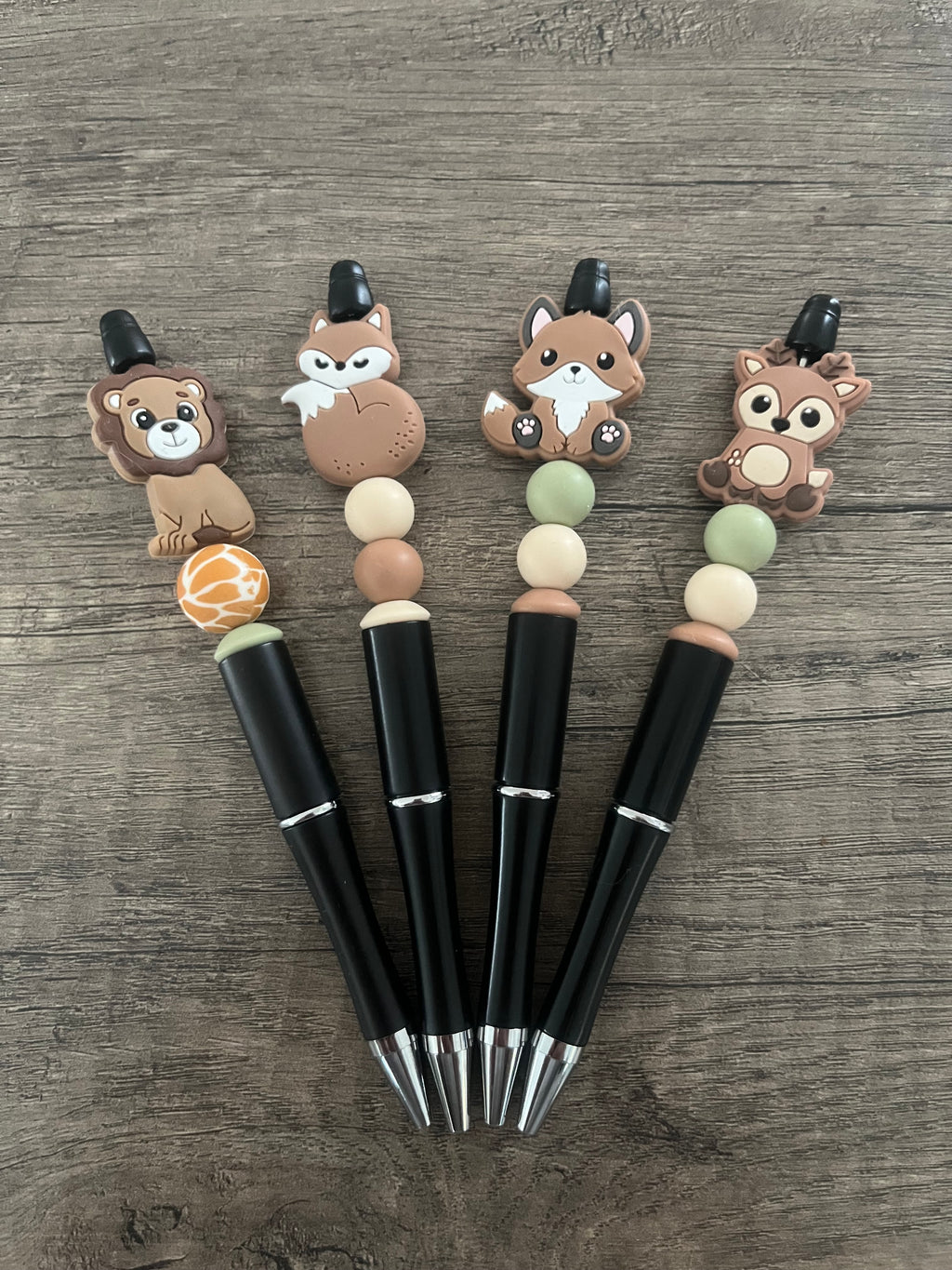 Stylos personnalisés Animaux avec perles