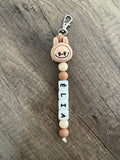 Porte-clés personnalisé LABUBU créature monstre KidCreationArtisanat