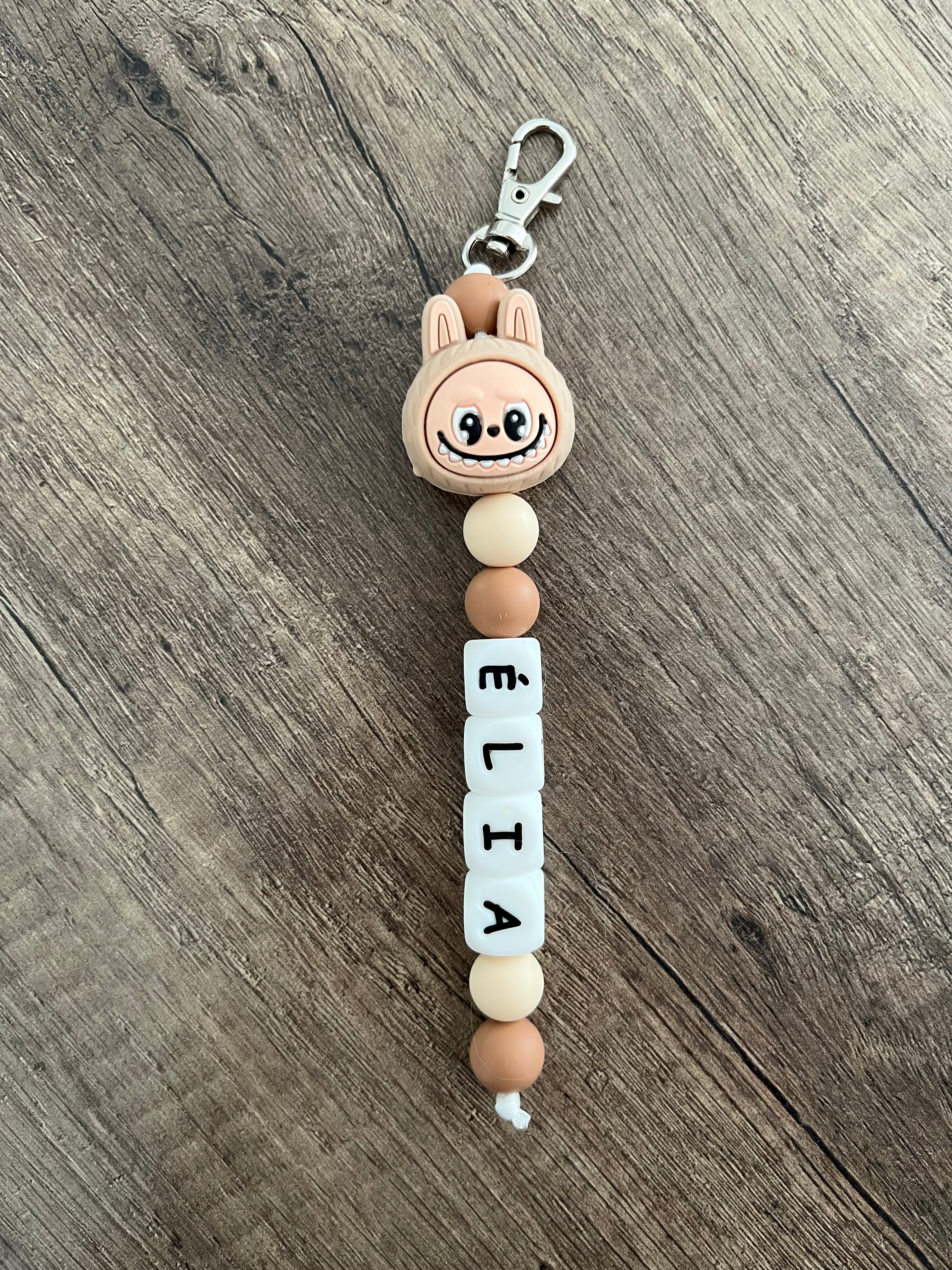 Porte-clés personnalisé LABUBU créature monstre KidCreationArtisanat