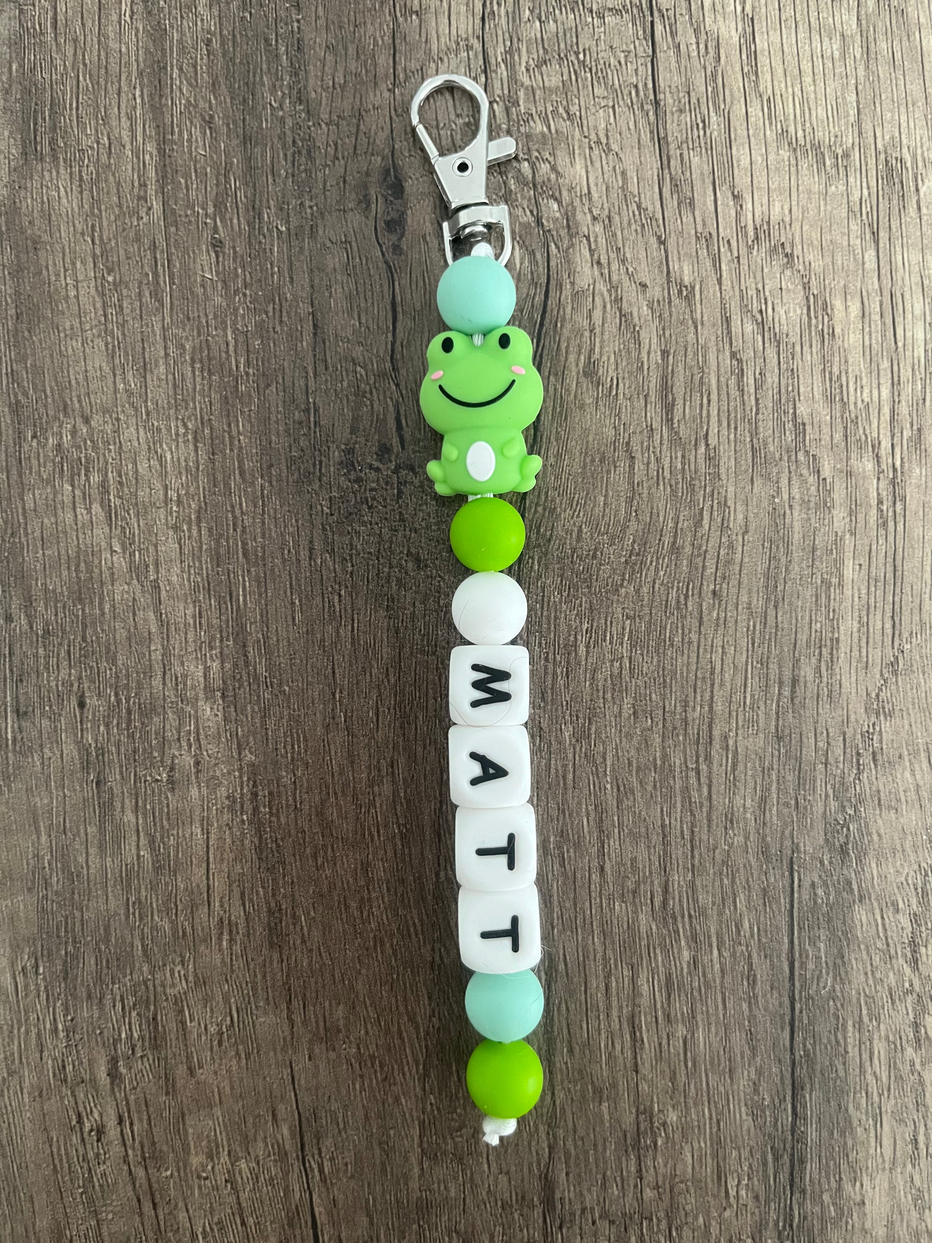 Porte-clés personnalisé Grenouille 3D