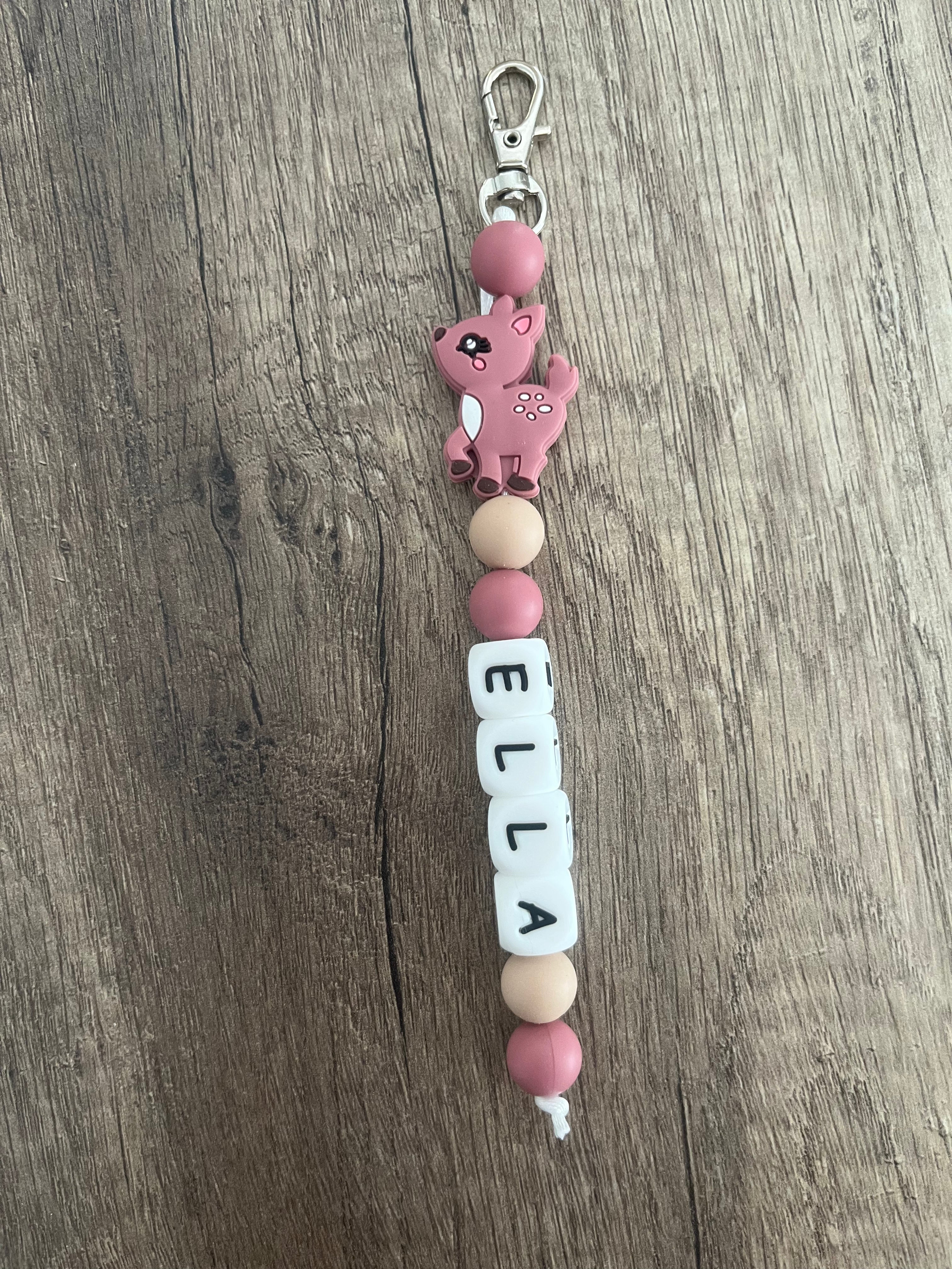 Porte-clés personnalisé Animal Biche KidCreationArtisanat