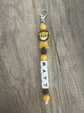 Porte-clés personnalisé thème Lion Safari