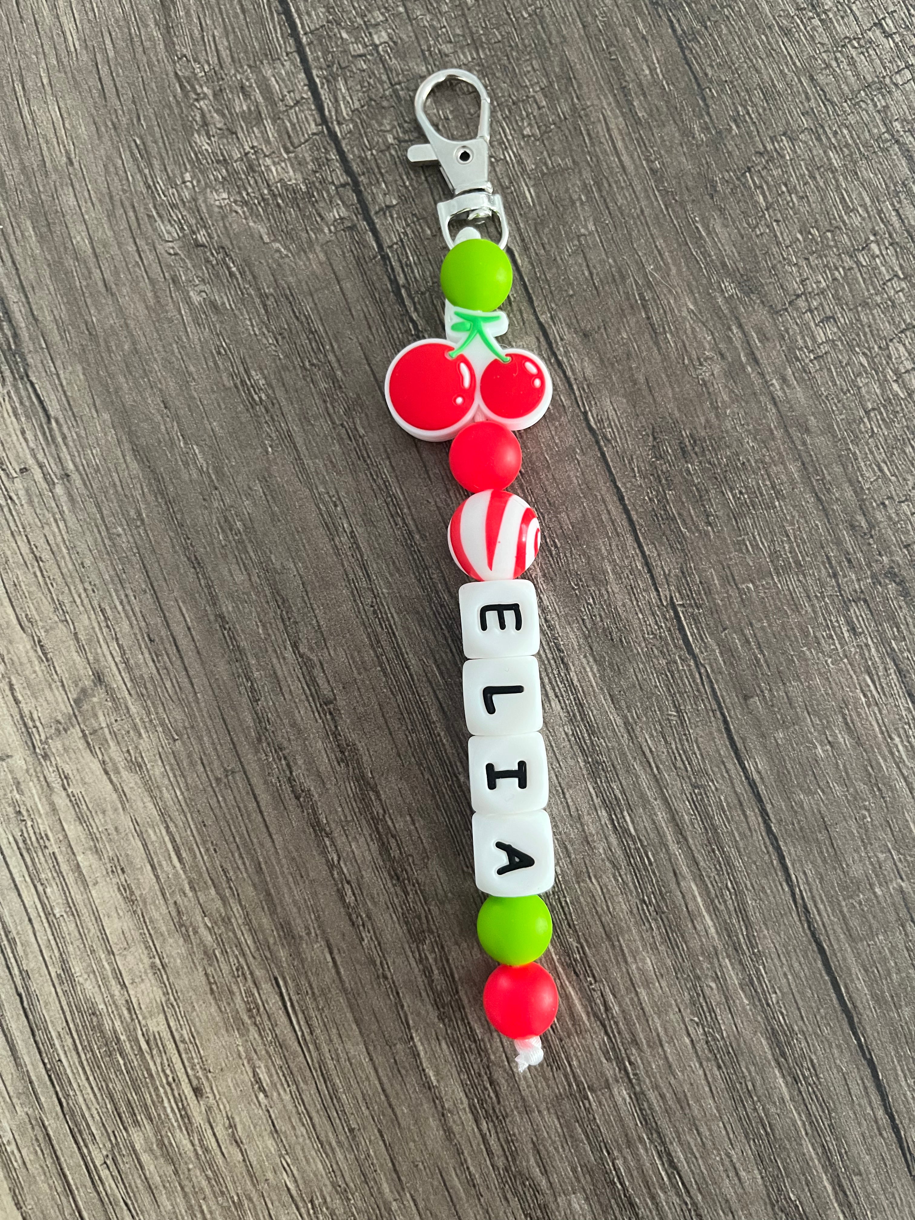 Porte-clés personnalisé thème fruit Cerises