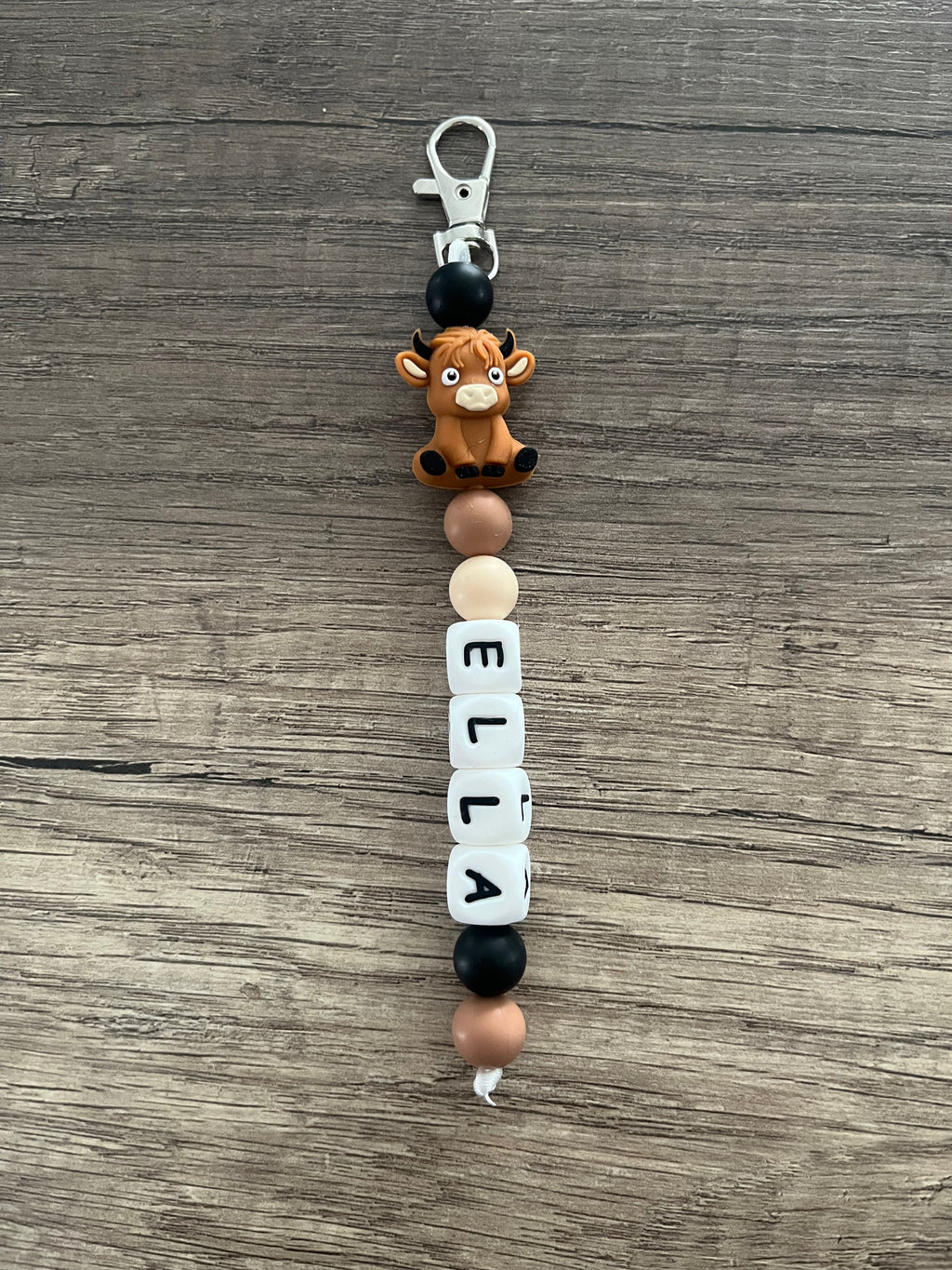 Porte-clés personnalisé thème Vache