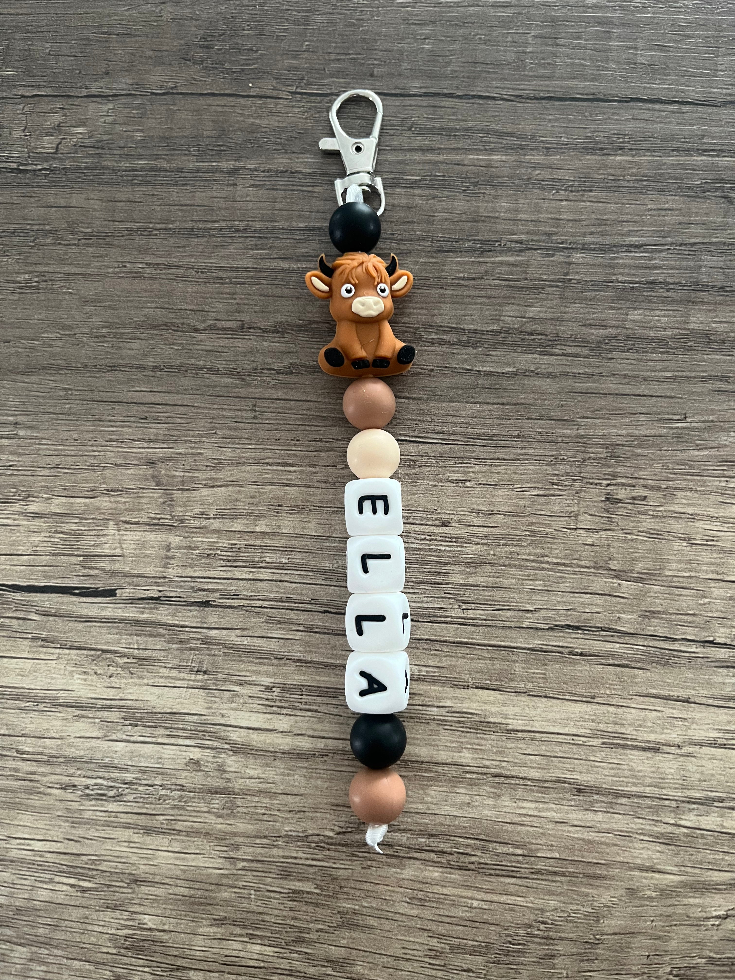 Porte-clés personnalisé thème Vache