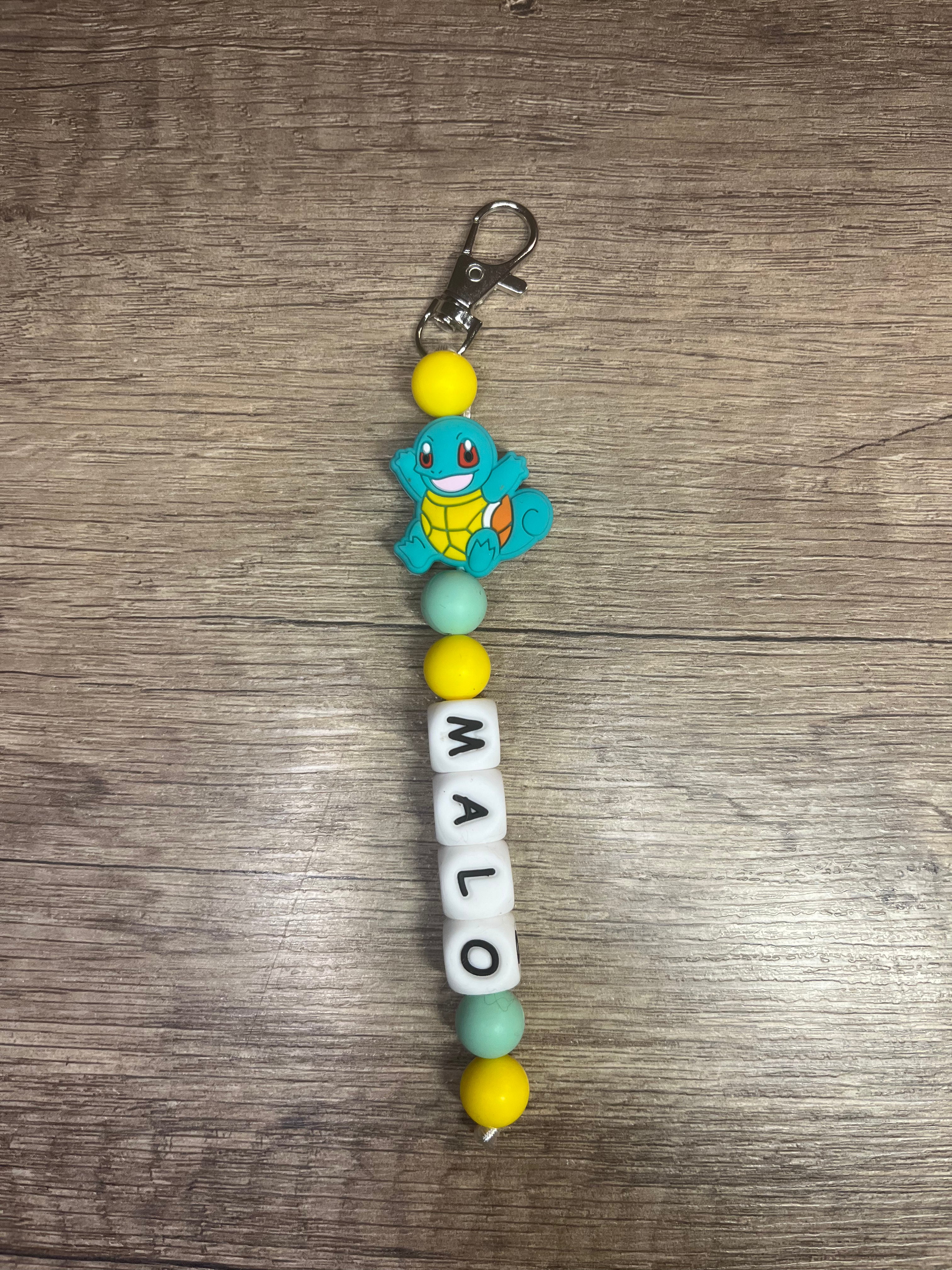 Porte-clés personnalisé Pokémon Carapuce