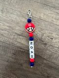 Porte-clés personnalisé Mario et Luigi KidCreationArtisanat