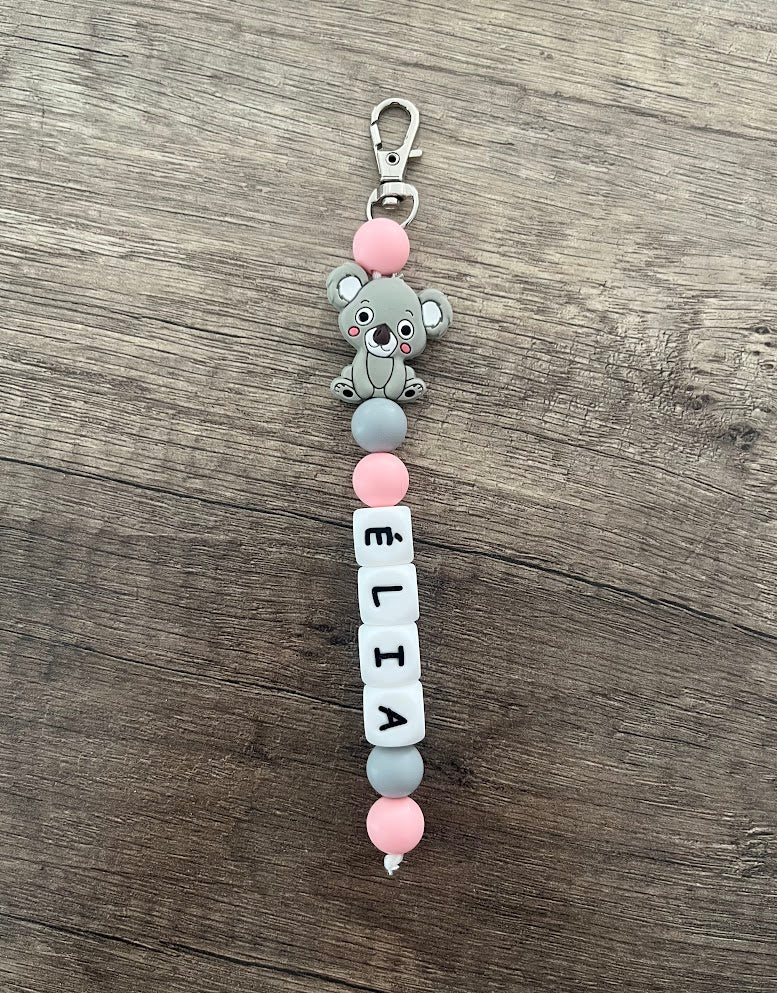 Porte-clés personnalisé Thème Koala KidCreationArtisanat