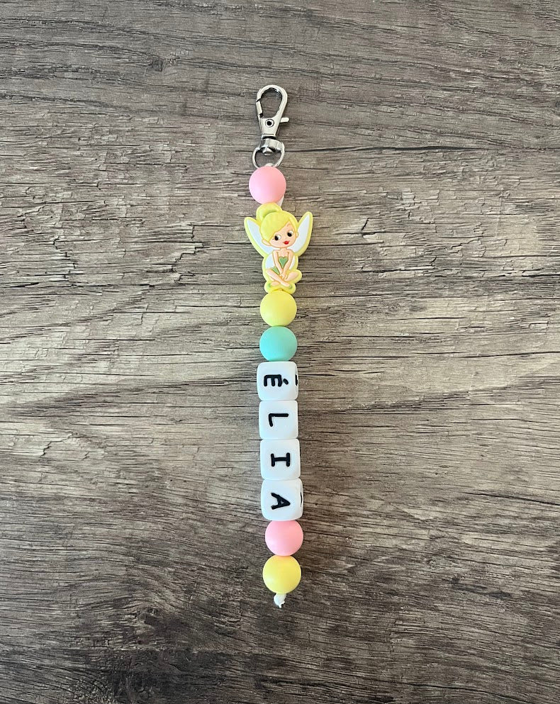 Porte-clés personnalisé Disney Fée Clochette Peter Pan KidCreationArtisanat