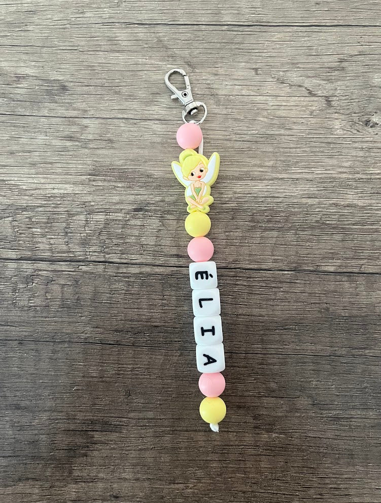 Porte-clés personnalisé Disney Fée Clochette Peter Pan KidCreationArtisanat
