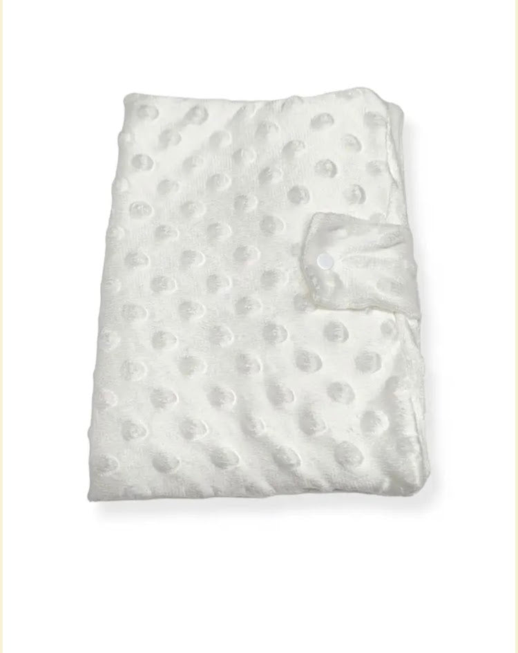 Protège carnet de santé bébé blanc personnalisé avec motif