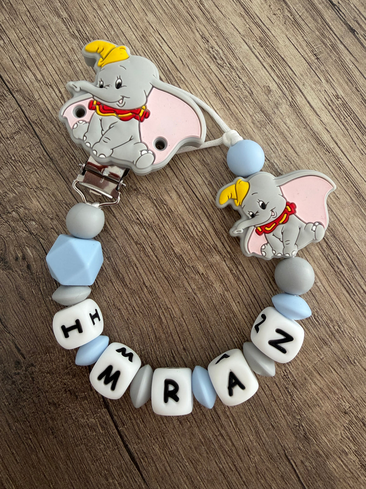 Attache tétine Disney Dumbo personnalisée