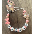 Attache tétine Disney Lapin Pan Pan personnalisée KidCreationArtisanat